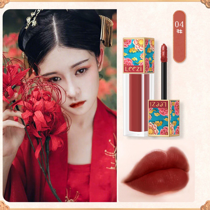 [Hàng mới về] Son môi dưỡng ẩm không thấm nước chống dính cốc phong cách trung hoa LEEZI | BigBuy360 - bigbuy360.vn
