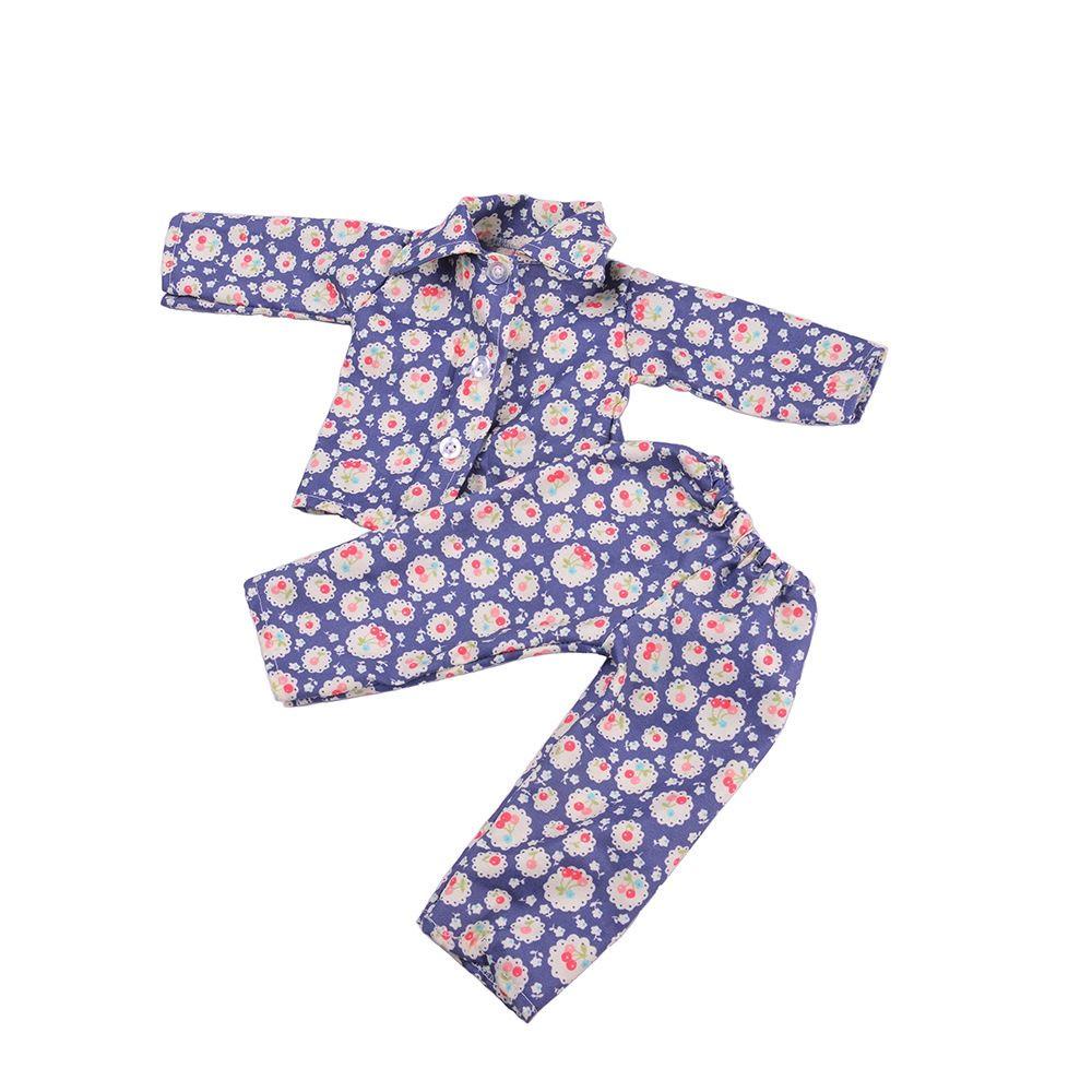 ORIENTLII Bộ Đồ Ngủ 5 Kiểu Họa Tiết Hoạt Hình Cho Búp Bê 18Inch