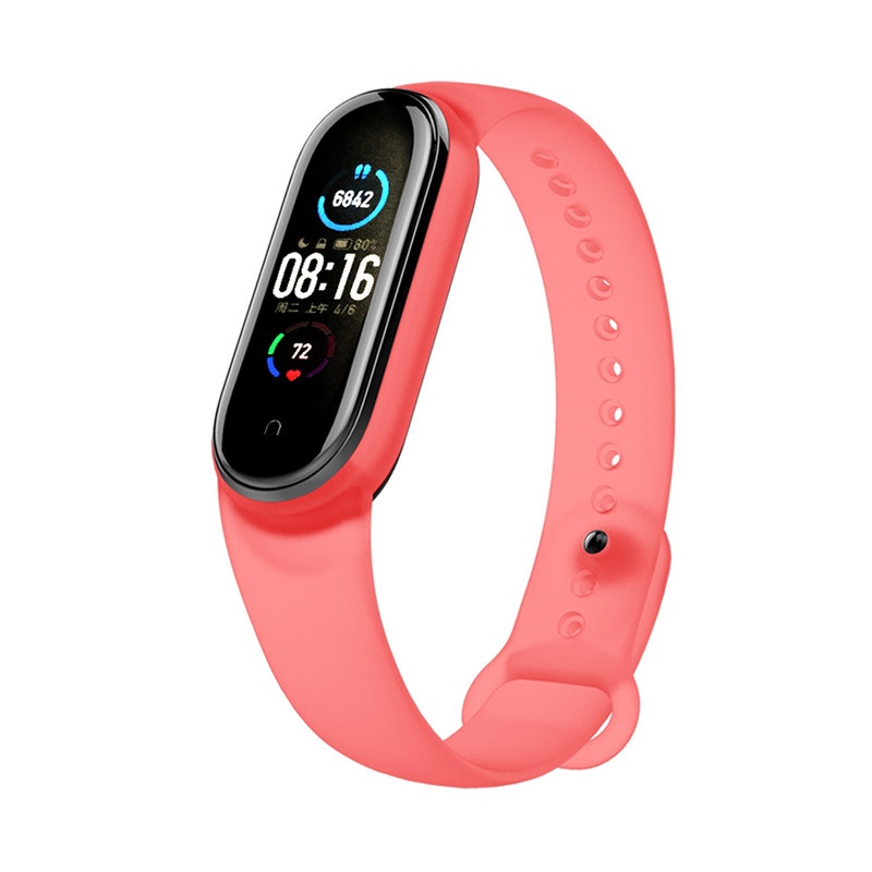 Dây đeo chống thấm nước cao cấp dành cho đồng hồ thông minh Xiaomi Miband 5 6 Mi Band 5 6