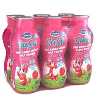 Sữa chua uống su su 6lọ/vỉ
