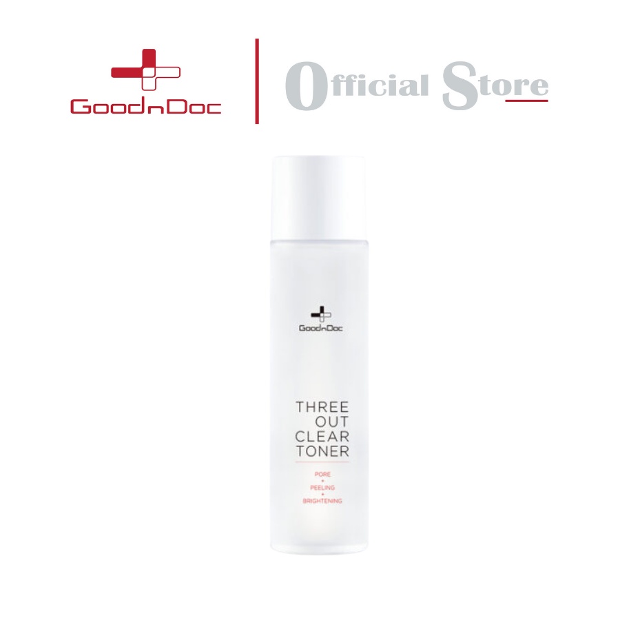 Nước Cân Bằng Da GoodnDoc Three Out Clear Toner 150ml