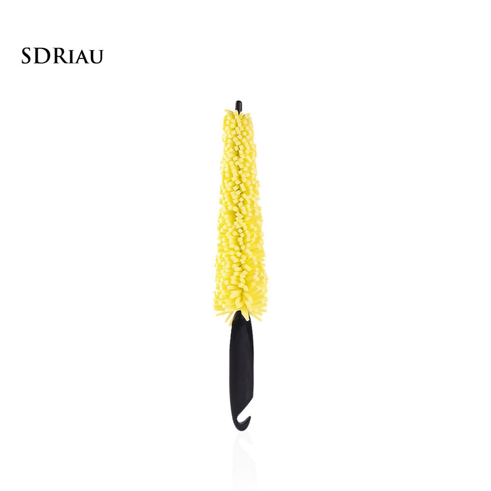 Cọ bọt biển lau chùi bánh xe hơi có tay cầm siêu tiện lợi