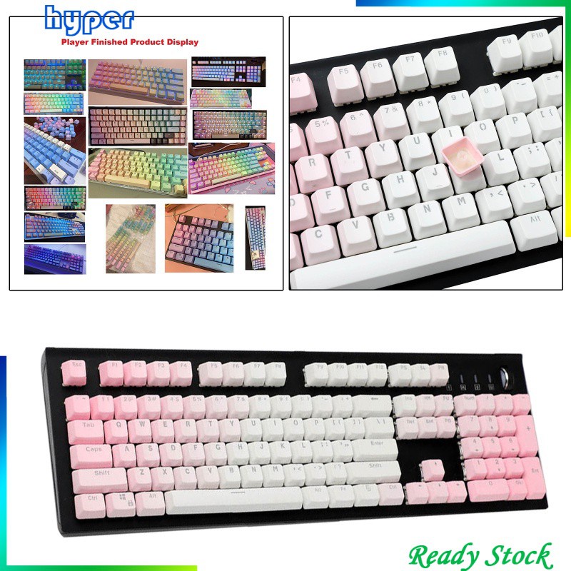 104 Keys Mechanical Switch Keyboard Keycaps PBT Keycaps