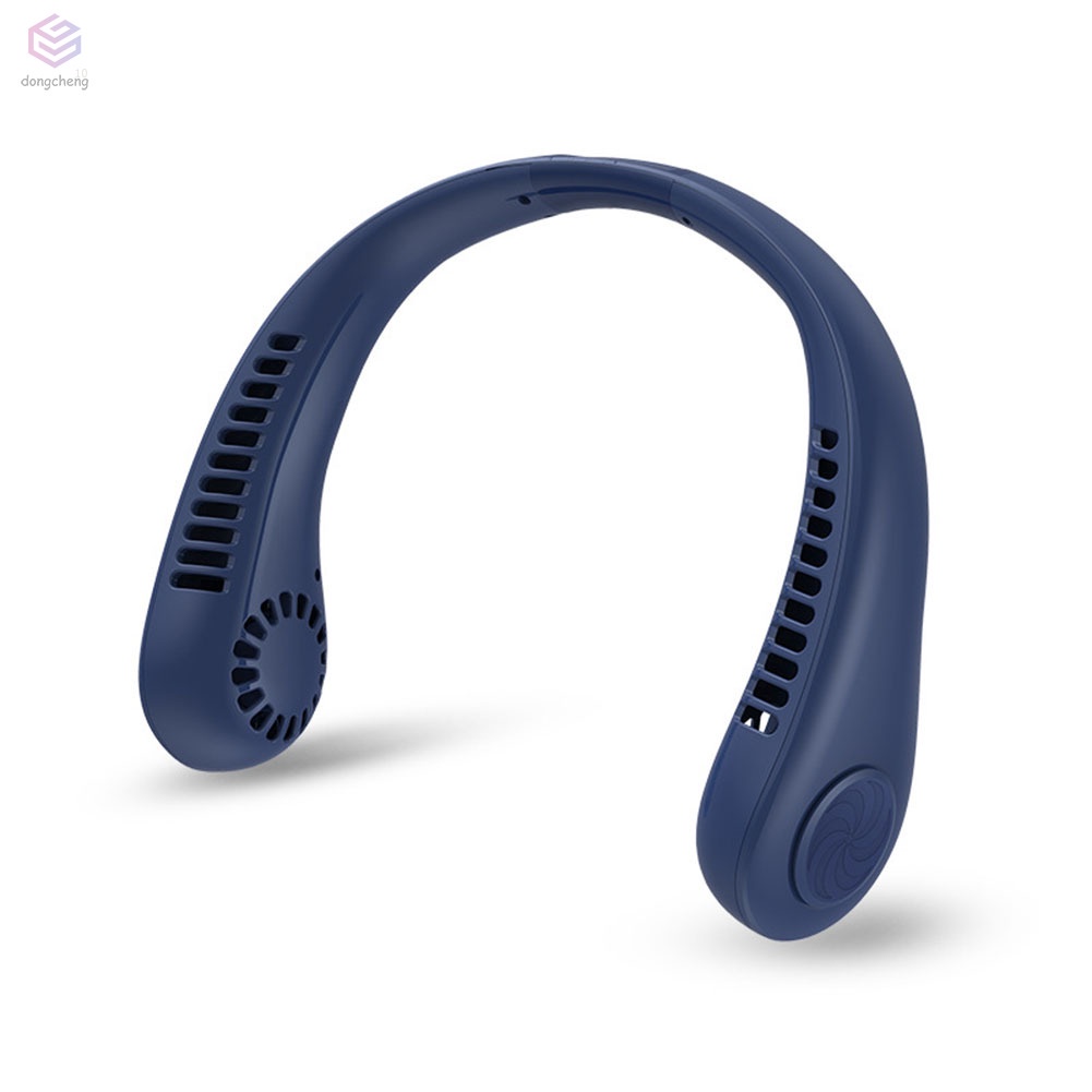 Quạt đeo cổ không cánh xoay 360° độ sạc lại được tiện lợi khi đi du lịch
