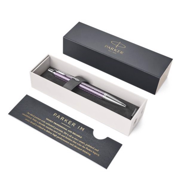 [Chính Hãng] Bút bi cao cấp Parker IM PRM Đ-DK Violet CT TB4-1975654 (Hàng Nhập Khẩu)