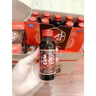 NƯỚC HỒNG SÂM HÀN QUỐC (1hộp 10 lọ 100ml)