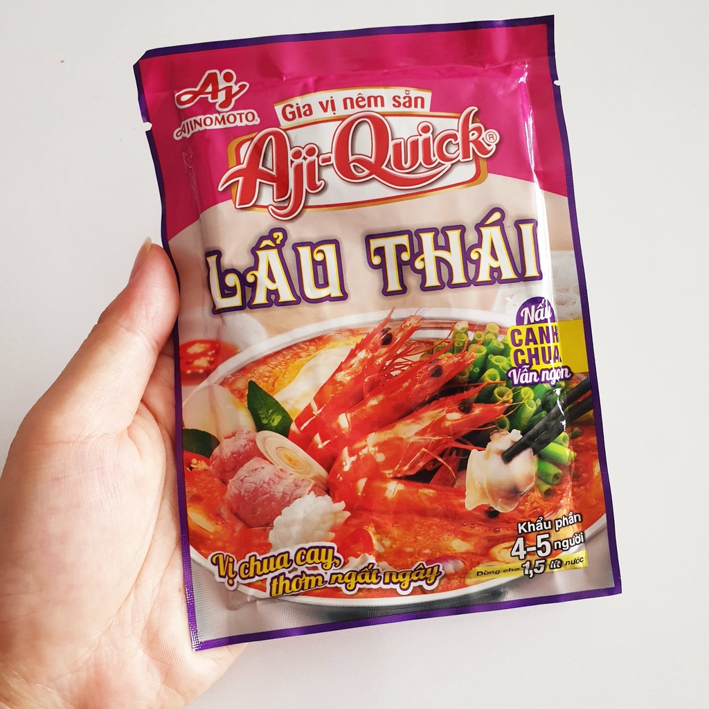Gia Vị Lẩu Thái Aji-Quick 55g - Dùng cho 1500ml nước lẩu | BigBuy360 - bigbuy360.vn