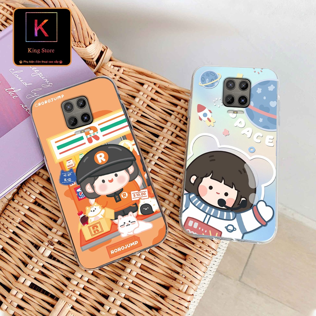Ốp lưng Vsmart Aris - Aris Pro - Bee - Bee 3 - Ốp Vsmart in hình Ngân hà &amp; Roro Jumb