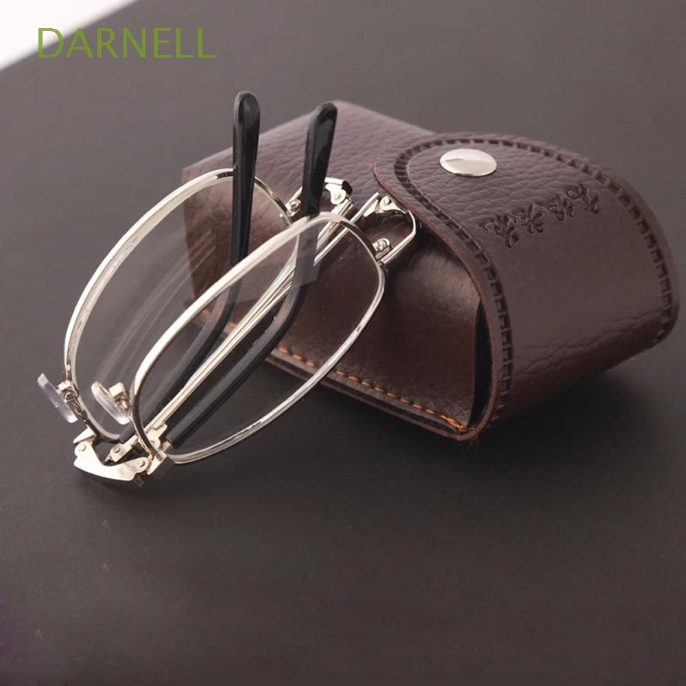 Kính Đọc Sách Độ Nét Cao Tự Nhiên Có Thể Gấp Gọn Và Hộp Đựng Chống Mệt Mỏi Cho Nam Nữ