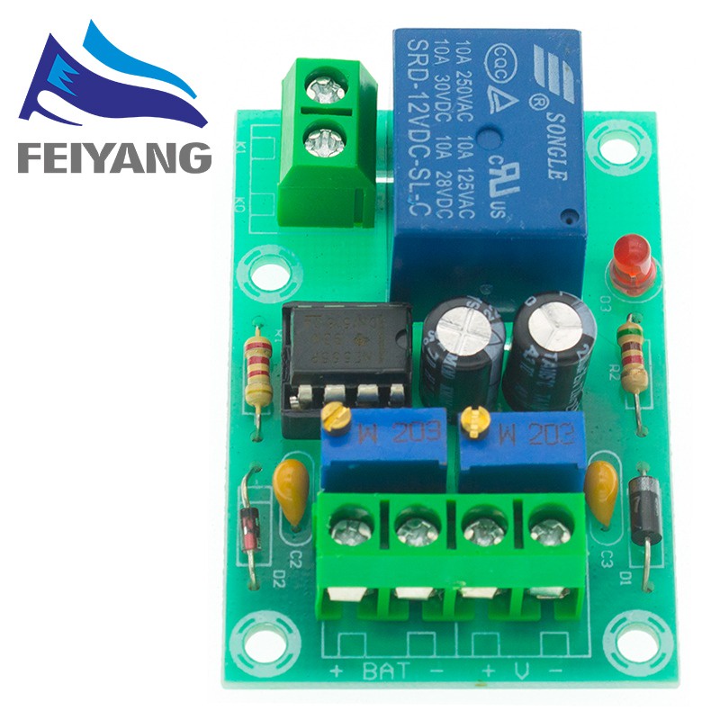 Bảng Điều Khiển Sạc Pin Tự Động Thông Minh XH-M601 12V