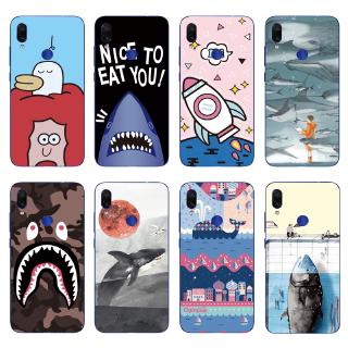 Ốp điện thoại TPU in họa tiết hoạt hình dễ thương cho Xiaomi Redmi 7 S2 / Note 7 6 5 Pro