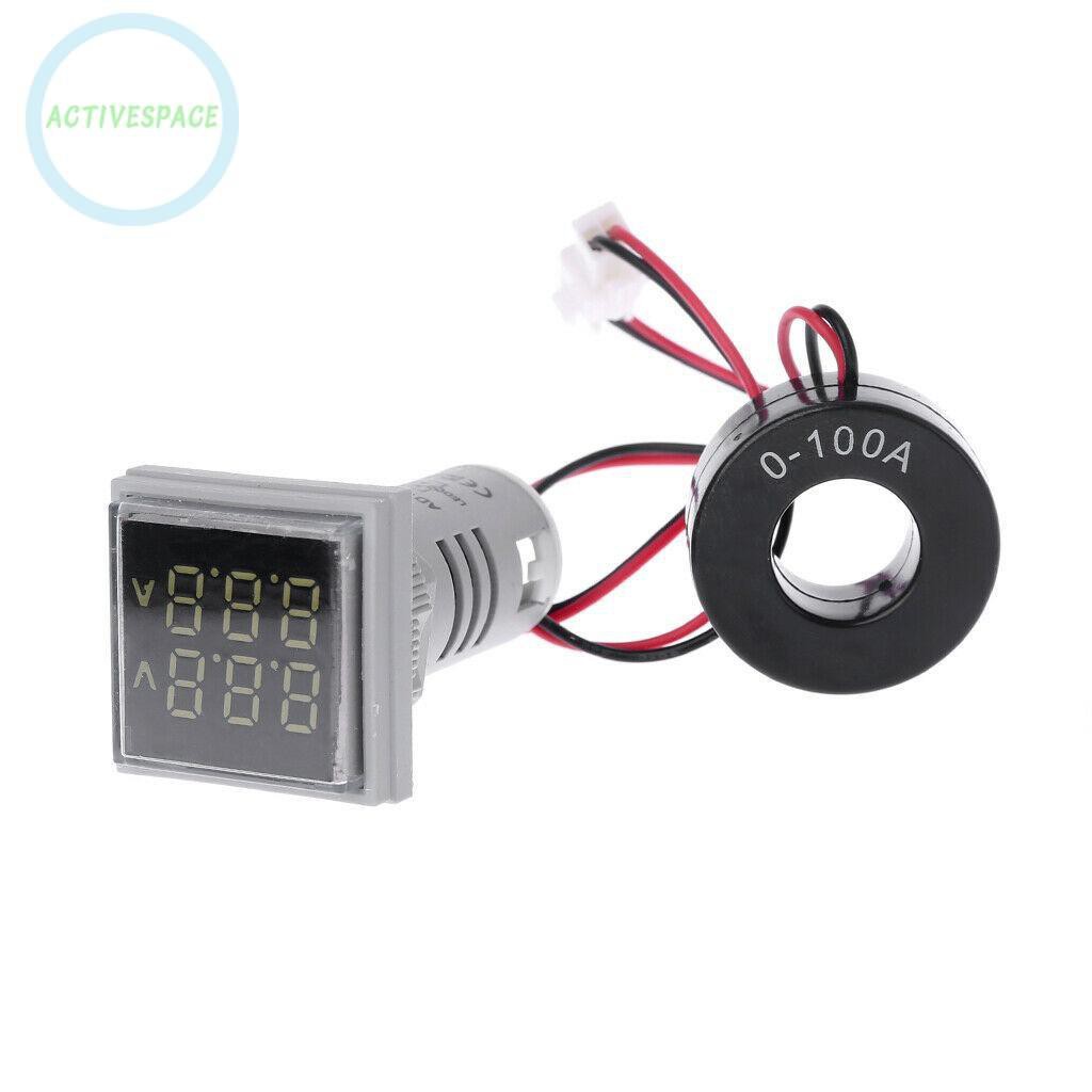 Vôn Kế Kỹ Thuật Số Ac 60-500v 0-100a Cho Máy Đào Bitcoin