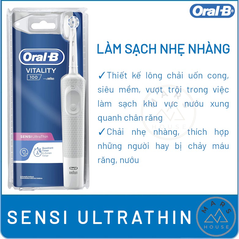 Bàn Chải Điện Oral-B Vitality 100