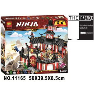 Bộ xếp hình sân tập ninjago legacy bela 11165