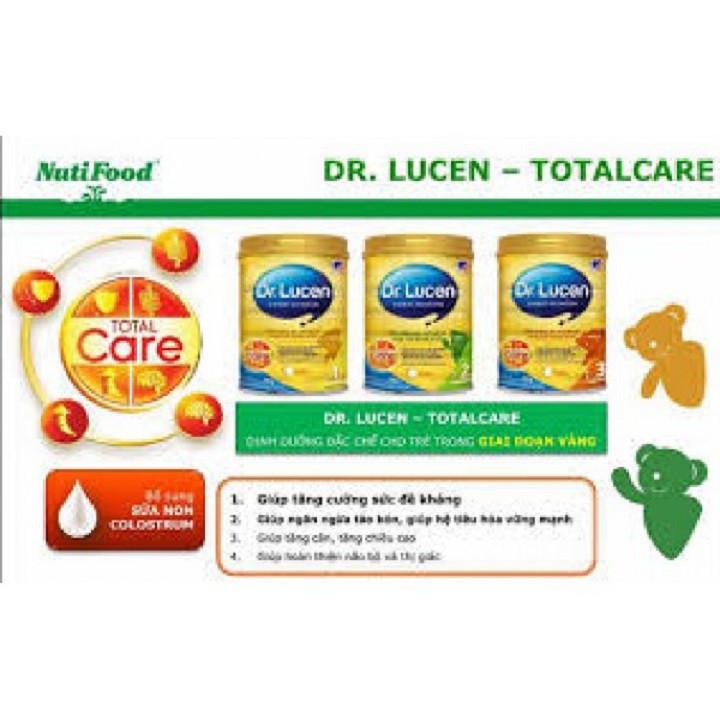 SỮA BỘT DR.LUCEN STEP 3 900G date t4/2022