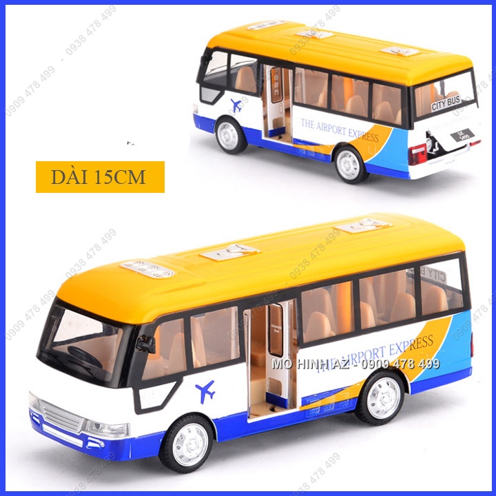 Mô Hình Kim Loại Xe Bus Airport Express Tỉ Lệ 1:36  -16cm - Caipo -  7657