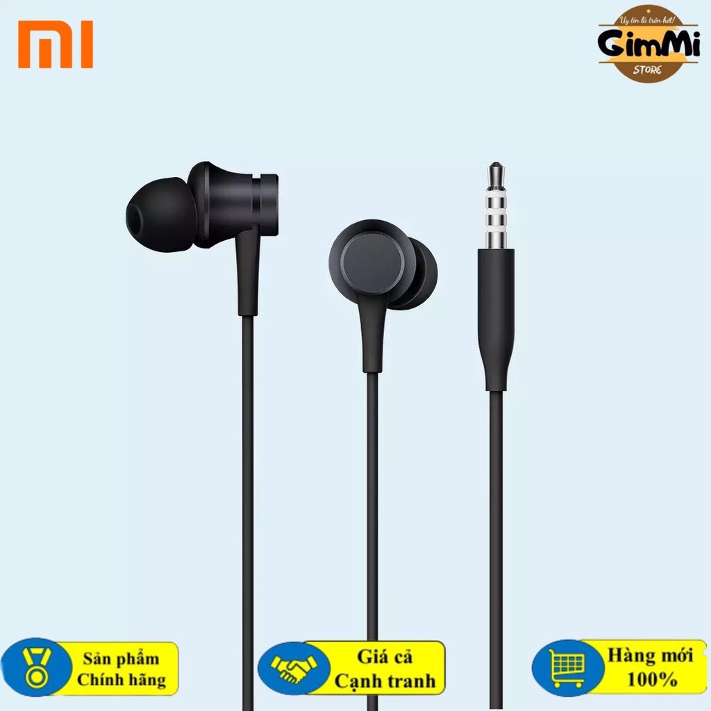 Tai nghe nhét tay XIAOMI In-Ear Headphones Basic chính hãng nghe khô