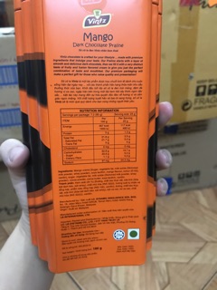 Kẹo Sô Cô La đen Vintz nhân kem
