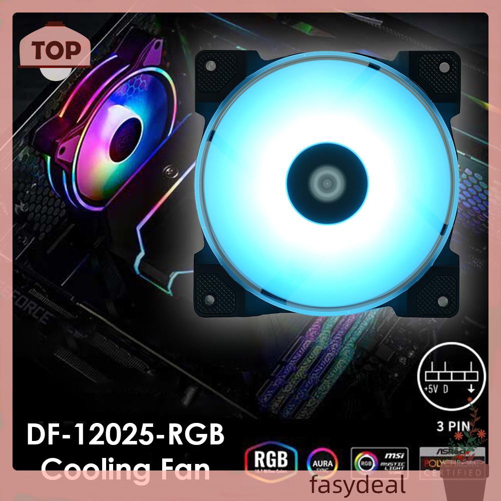 ID-COOLING (Fas) Quạt Tản Nhiệt Df-12025-Rgb Pwm Pc 120mm