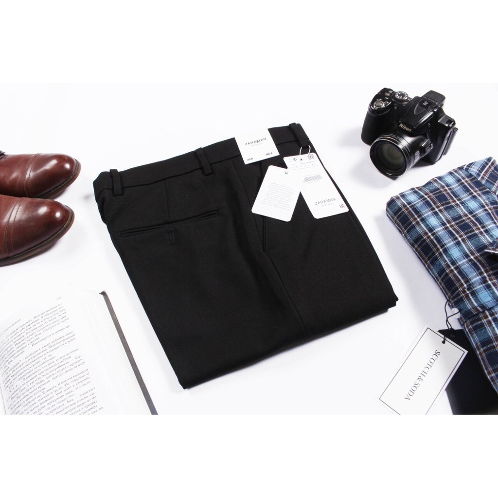 [KHO XẢ XỊN] Quần âu nam cao cấp vải Tuyết Nhung co giãn tạo cảm giác thoải mái dễ chịu, kiểu dáng côn bó trẻ trung QA01 | BigBuy360 - bigbuy360.vn