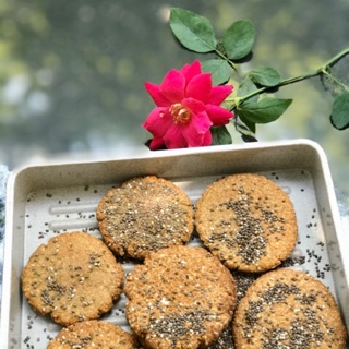Bánh yến mạch ăn kiêng nhà làm 100gr ( giá dùng thử)