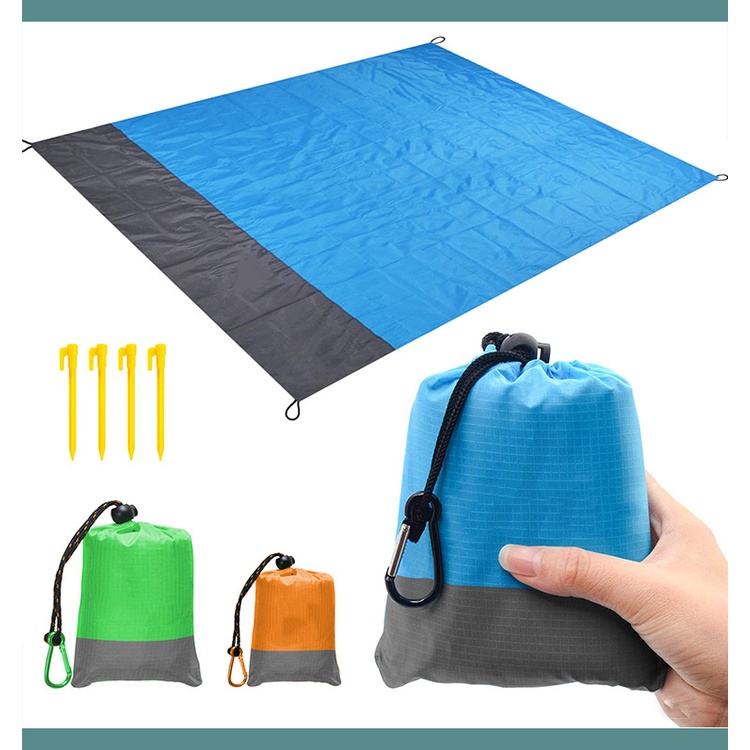 Thảm Picnic Đi Cắm Trại Không Thấm Nước - Tấm Trải Đi Dã Ngoại (2-4 Người)