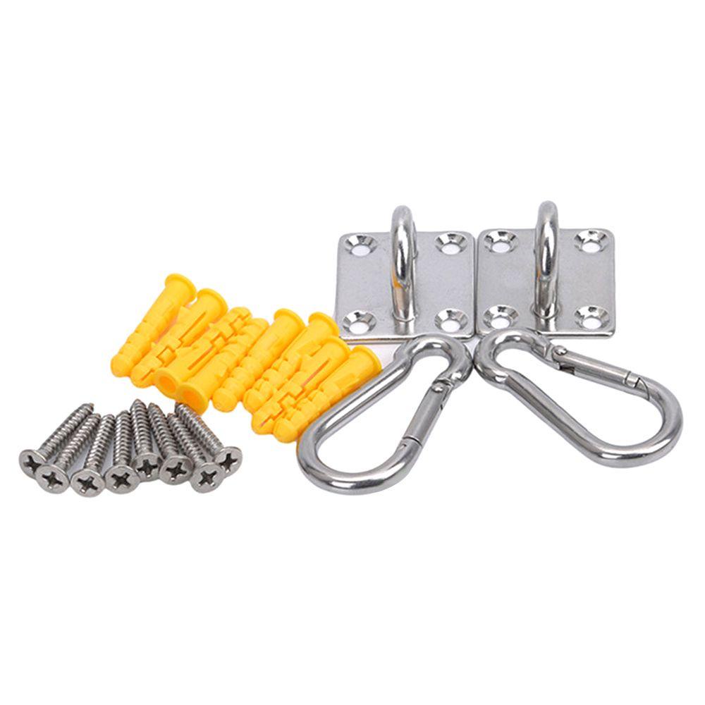 MUVAKO Bộ 2 Móc Treo Võng Tập Gym / Thể Hình Ngoài Trời