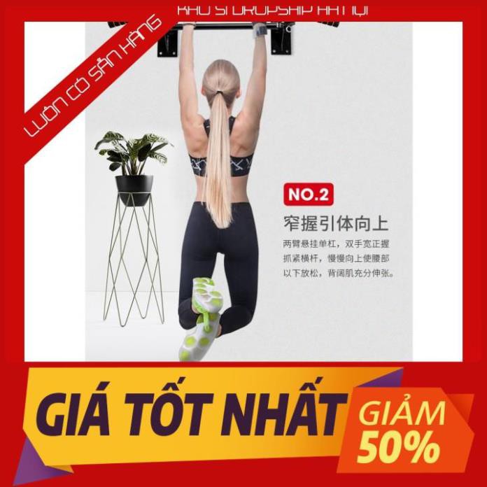 [FREE SHIP] Xà đơn treo tường gắn cửa đa năng p90x tập hít khoan trong tại nhà   -KSHN