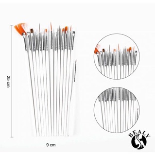 Set 15 Cây Cọ Vẽ Móng