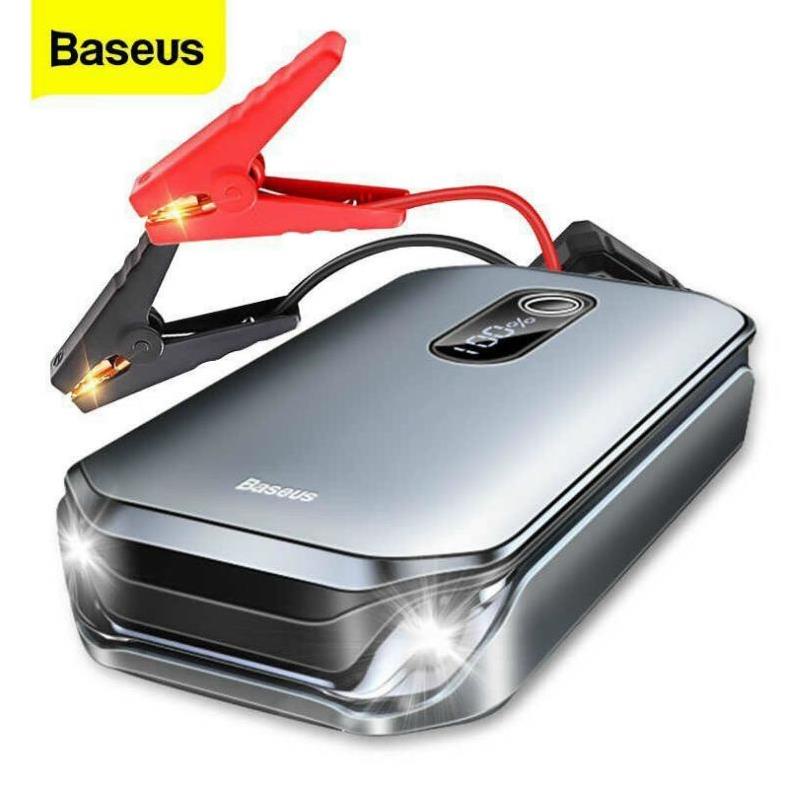 Bộ Kích Nổ Ô Tô Xe Hơi Đa Năng Khẩn Cấp Kiêm Pin Dự Phòng Baseus Super Energy Car Jump Starter Pro CRJS03 12000mAh