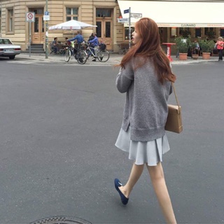 [ORDER] Váy hoodie nỉ vạt xếp ly xoè