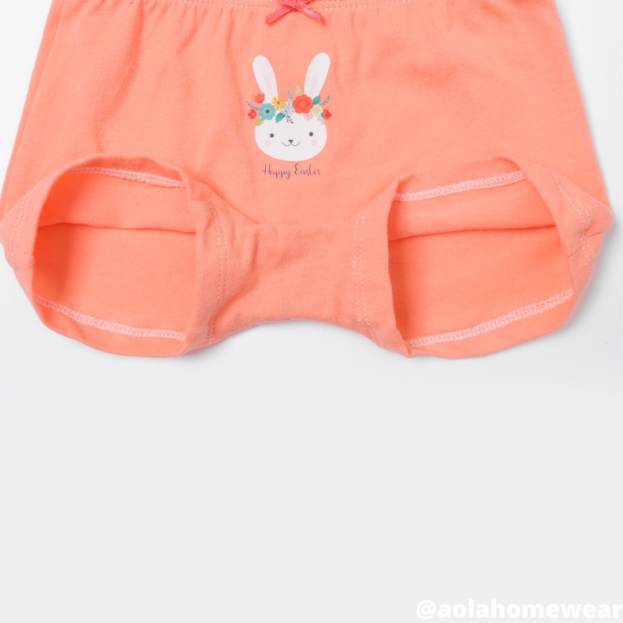 Quần chip đùi bé gái mặc váy vải cotton size nhỏ 100-120 Ninabi NNBN22, combo 3 quần lót cho bé gái
