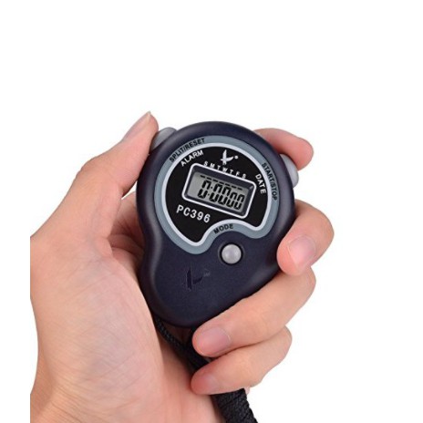Đồng hồ bấm giây LEAP PC396 (+tặng kèm còi) dùng Pin Chuyên dùng nhập khẩu, Tiện lợi