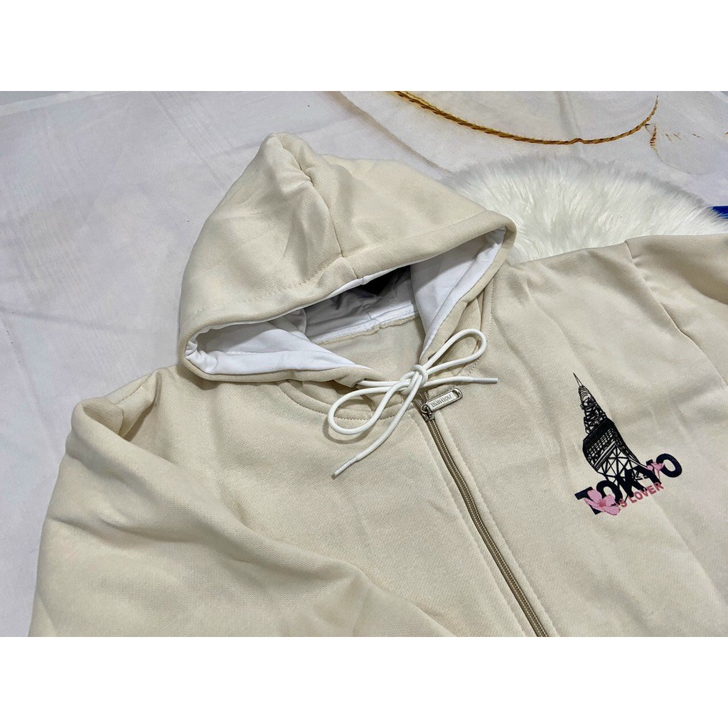 Áo chống nắng cao cấp- Áo khoác nỉ Hoodie TOKYO Unisex cho nam và nữ Ulzzang Guvia GAKN36 | BigBuy360 - bigbuy360.vn