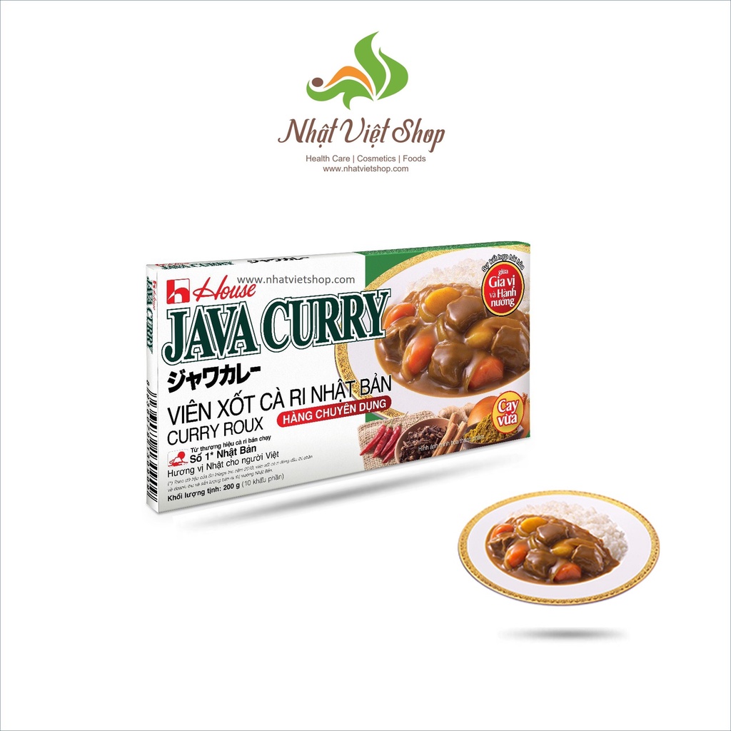Combo 2 hộp Viên Xốt Cà Ri Nhật Bản Java Curry - 200g | BigBuy360 - bigbuy360.vn
