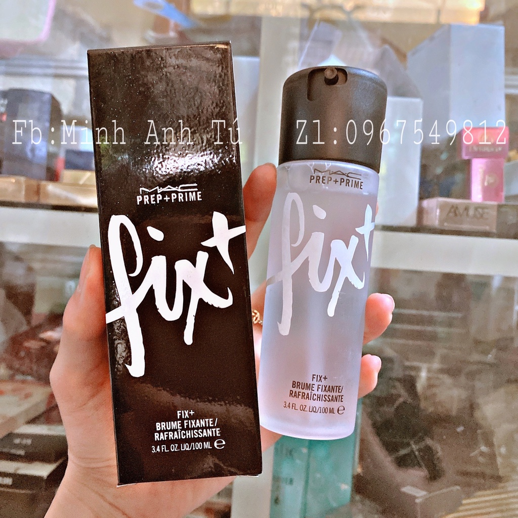 Xịt Khoáng MAC Cố định lớp trang điểm Lâu Trôi Và Kiểm Soát Dầu Trên Da 100ml