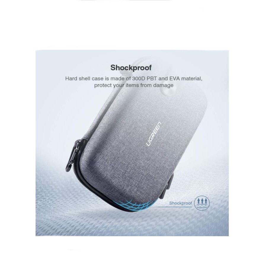 Hộp đựng tai nghe và phụ kiện đa năng UGREEN LP152 50903 - Hàng Chính Hãng - Bảo Hành 18 tháng