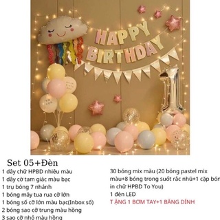 [ Ib số tuổi, tặng bơm tay keo dán ] Sét thôi.nôi bé trai bé gái
