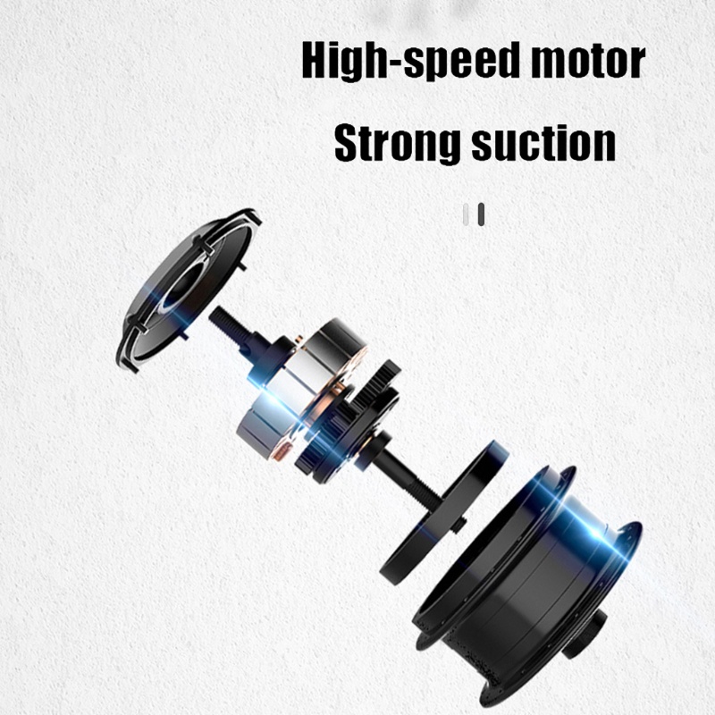 Máy Hút Bụi Mini Cầm Tay 120W Không Dây Có Giác Hút Mạnh Dùng Cho Văn Phòng