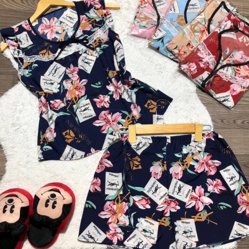 Đồ mặc nhà nữ 💥 FREE SHIP 💥 Đồ bộ ngủ xinh xắn, kẻ sọc caro siêu dễ thương. | BigBuy360 - bigbuy360.vn