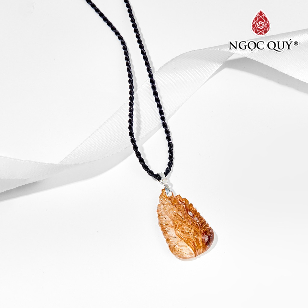 Mặt Dây Chuyền Nữ Hoàng Hồ Ly TA Tóc Đỏ - Ngọc Quý