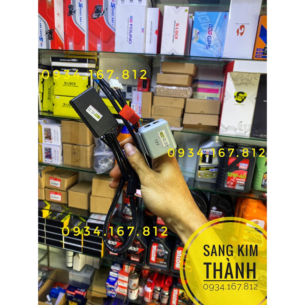 Combo Tính Ton Xinhan Và Mạch Hazzard v2.0 Ưu Tiên Tích Hợp Công Tắc Zin Xe Honda Full Giắc Cắm