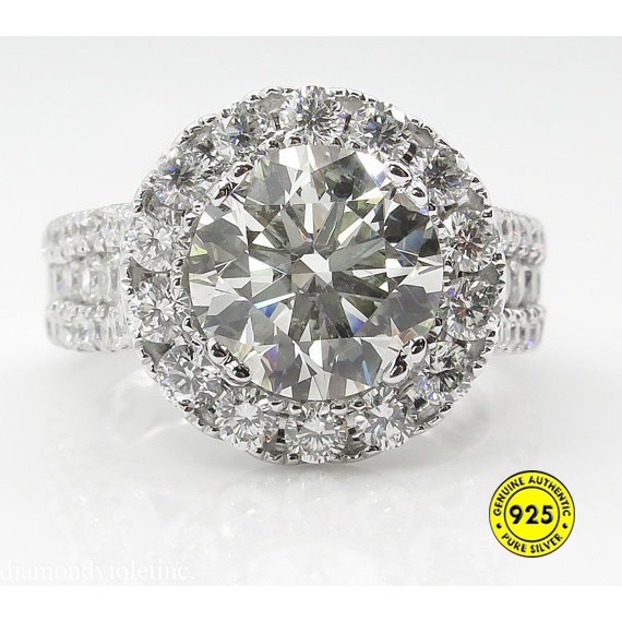 (MỚI) Nhẫn mạ bạc S925 đính đá xinh xắn