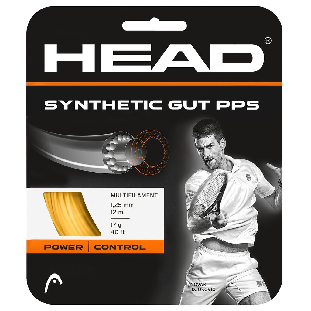 Dây tennis HEAD Synthetic Gut PPs (1 vỉ 12m)