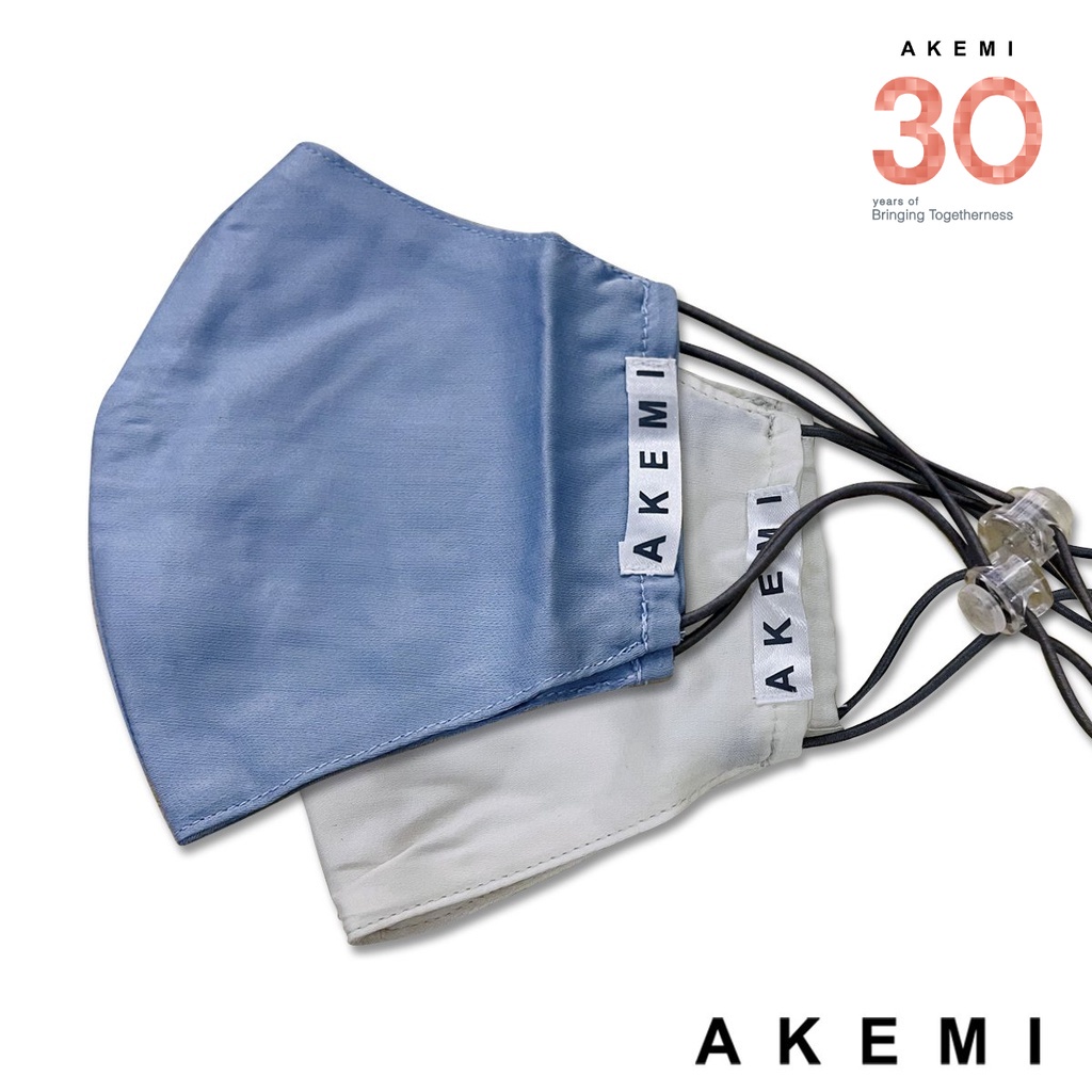 Khẩu trang vải Tencel cao cấp Akemi Purefresh kháng khuẩn HeiQ Viroblock