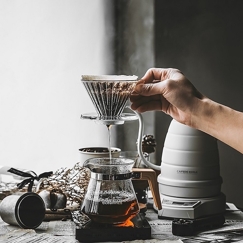 Phểu pha lọc cà phê V60 Cafede Kona nhựa PCTG