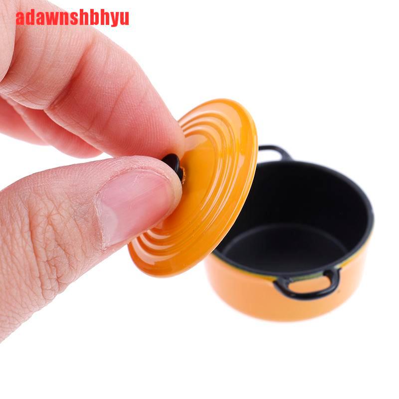 Mô Hình Nồi Nấu Ăn Đồ Chơi Cho Nhà Búp Bê 34x17mm 1: 12