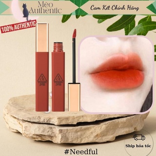 Son kem 3ce Cloud lip tint Needful-  đỏ gạch