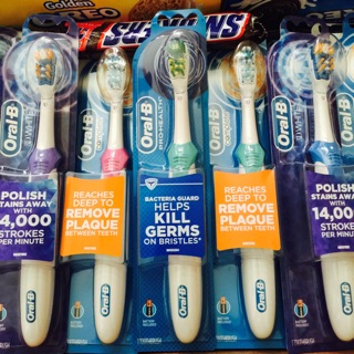 Bàn chải Pin Oral -B Người Lớn & Trẻ Em Hàng nhập USA