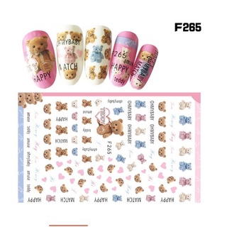 Sticker gấu teddy mẫu mới hot hit